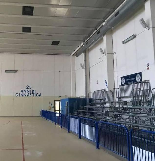 Rinnovata la palestra Picchi stop alle infiltrazioni d’acqua 
