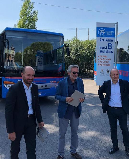 In servizio otto nuovi autobus per il trasporto extraurbano 
