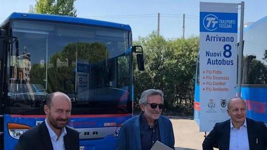 In servizio otto nuovi autobus per il trasporto extraurbano