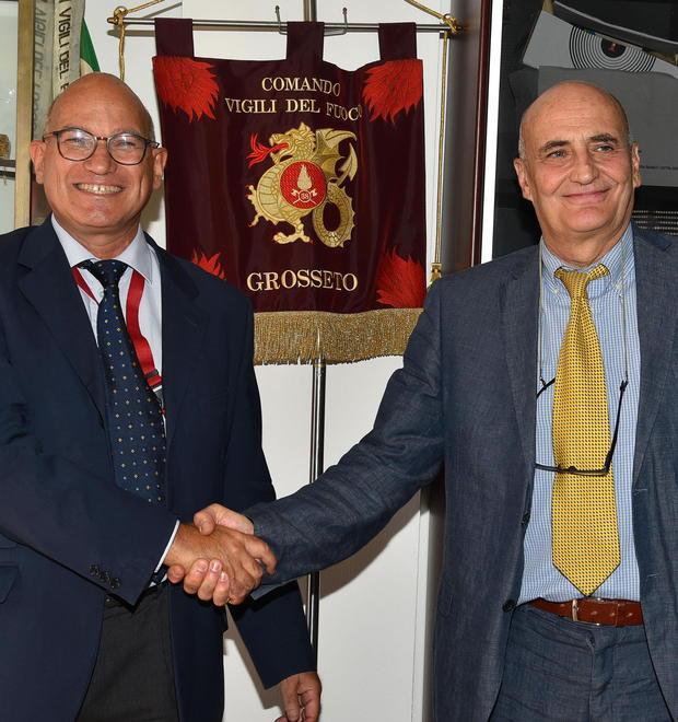 L’architetto Del Brocco alla guida del comando dei vigili del fuoco 