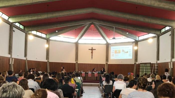 I docenti prendono confidenza con i futuri spazi del seminario