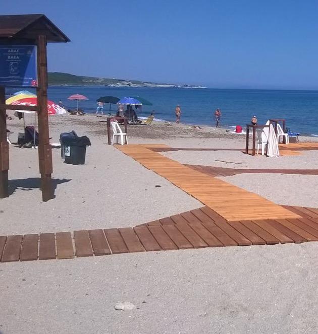 Area balneare con accesso facilitato il bilancio della stagione a Platamona