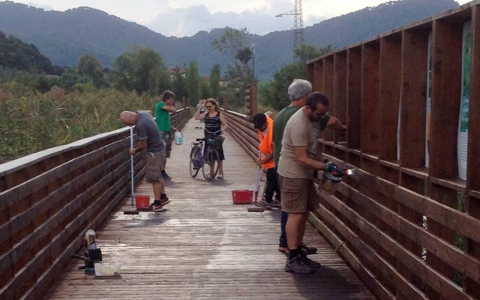 La Proloco sistema la ciclabile