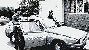 Una volante della polizia stradale