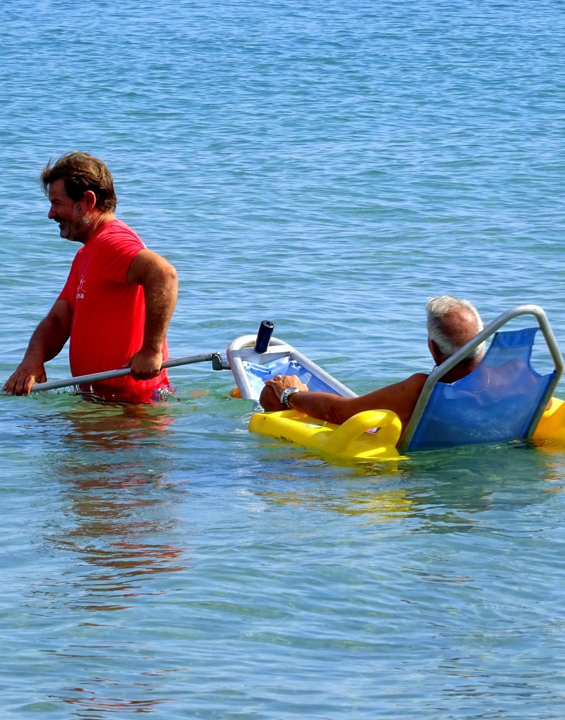 Bagni per tutta l’estate nel mare senza barriere 