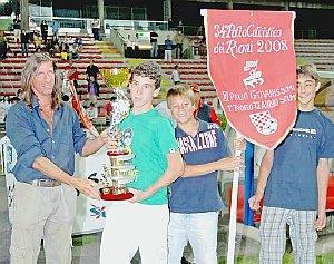 Il Grifone vincitore nel 2008 nella categoria Giovanissimi