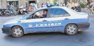 Una volante della polizia