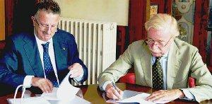 Roberto Doveri e Alessandro Caro firmano l’accordo