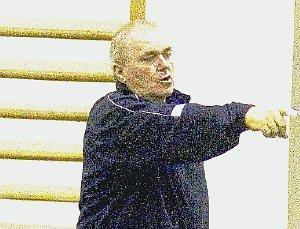 L’allenatore del Bianchidino Pescia Ianco Iancov