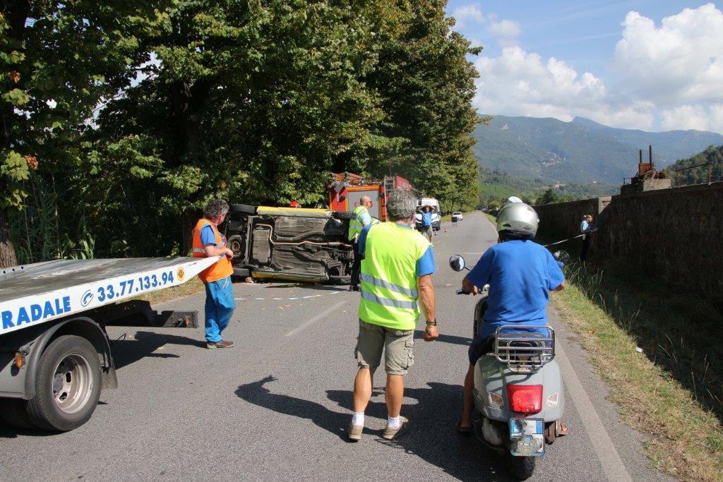 L'incidente sulla Provinciale