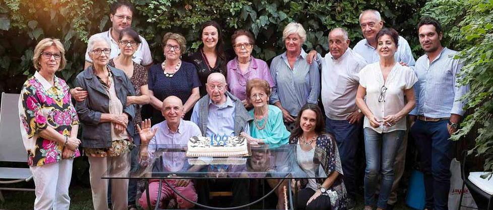 I cento anni di Bartolo, medaglia al valor militare