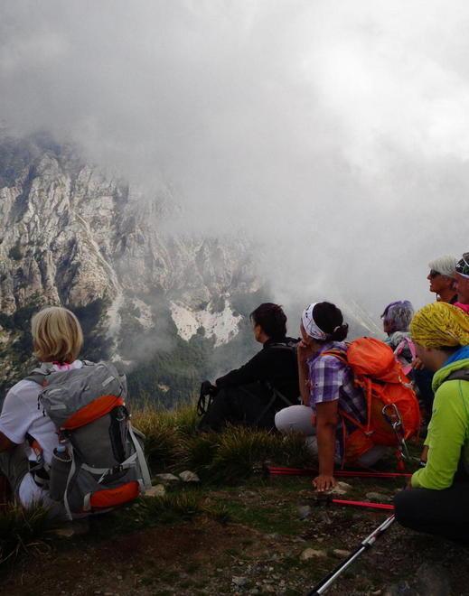 Mangia Trekking e l’emozione della vetta del Monte Sagro