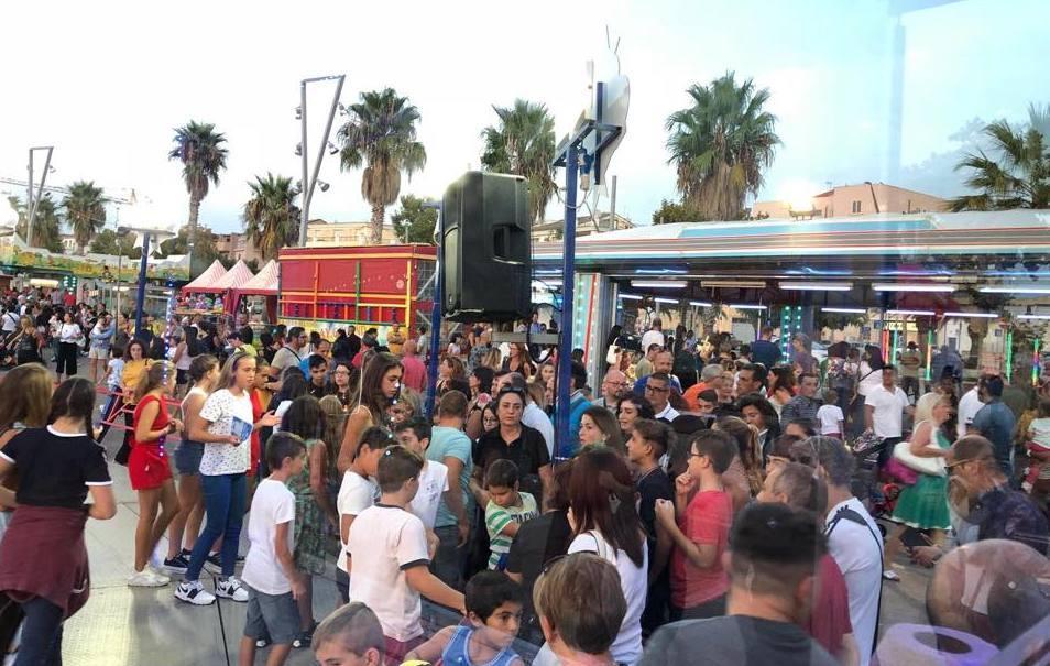 Serata solidale nel parco delle giostre 