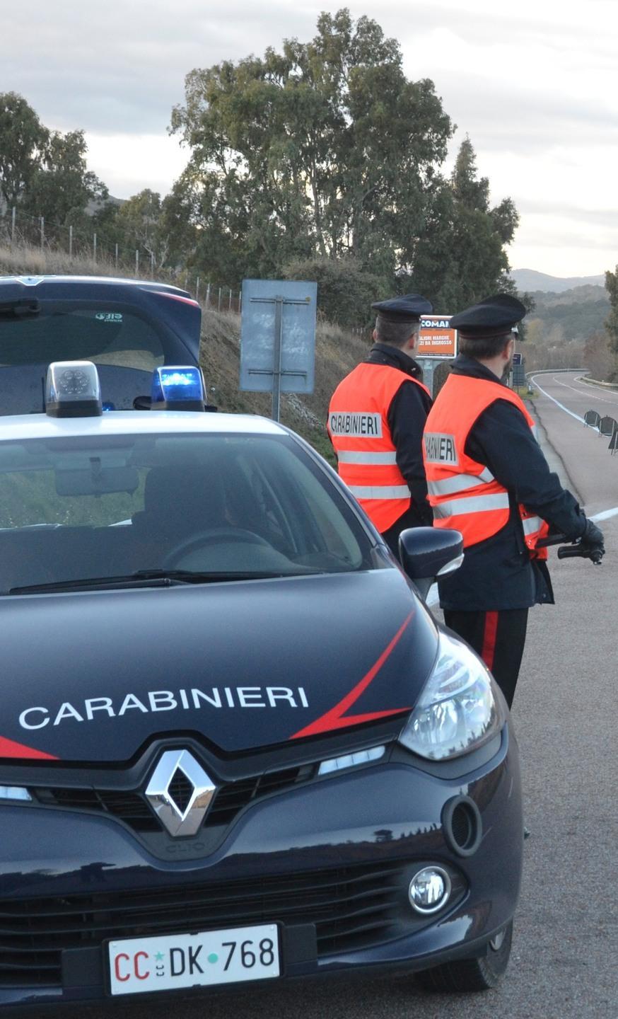 Controlli a tappeto dei carabinieri in tutta la Baronia 
