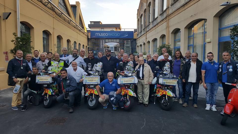 In Vespa da Pontedera fino a Madrid via Cordoba 