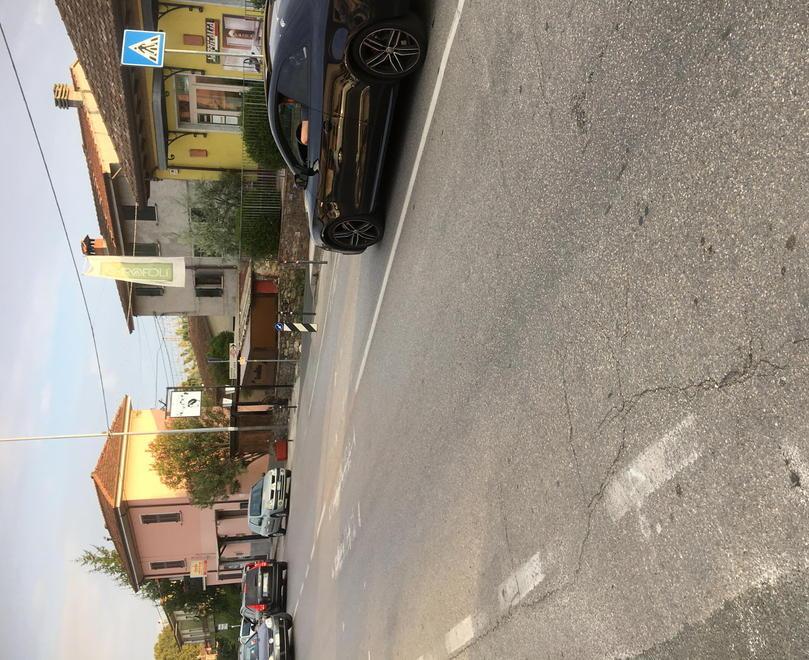 «Quelle strisce non si vedono...»
