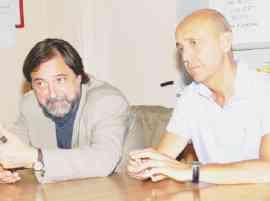 Scarafuggi e Paolini ieri alla riunione dell’unità di crisi