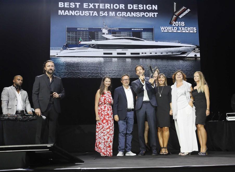 Premiato a Cannes il design del nuovo Mangusta 