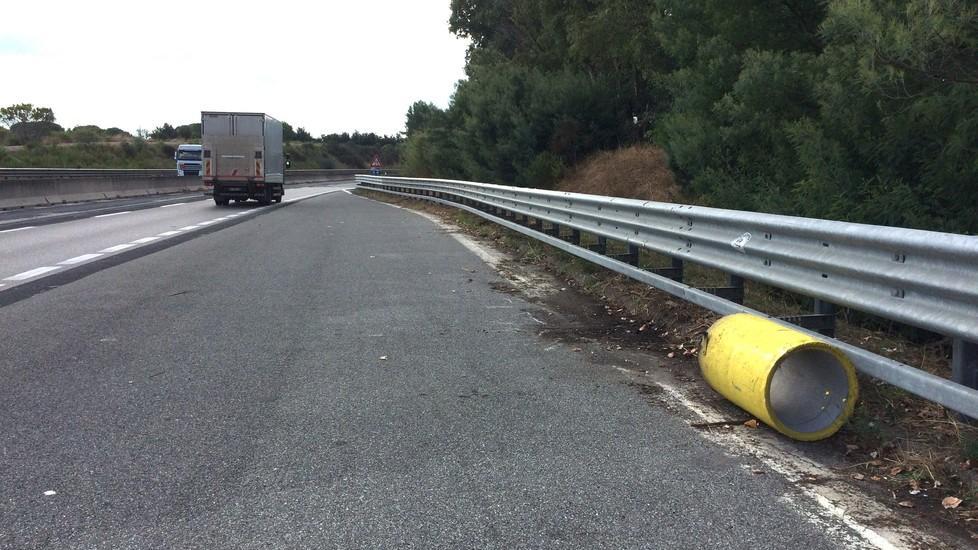 Variante Aurelia, raccolti i rifiuti dalle piazzole di sosta