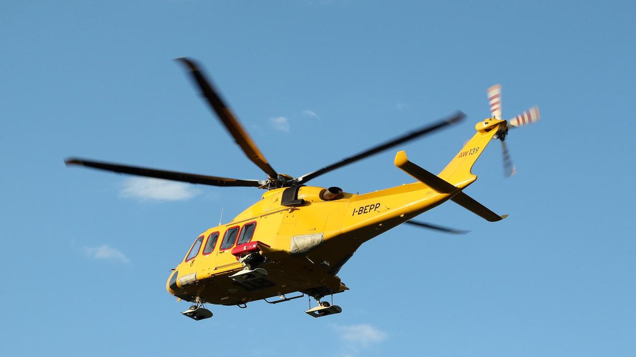 L'elisoccorso in azione