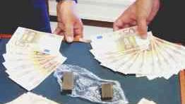 Banconota falsa nella pensione
