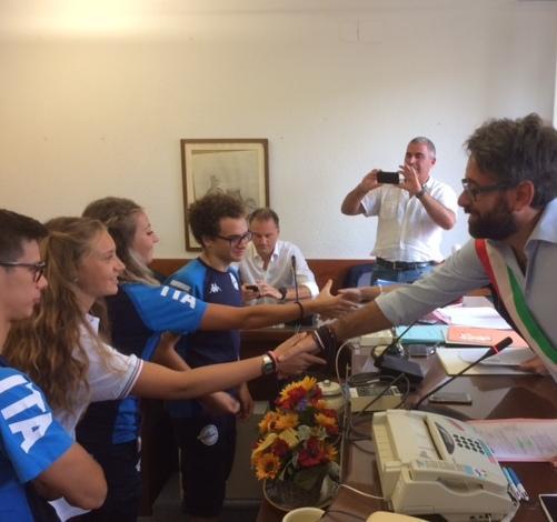 Dalle medaglie alla cerimonia a Colle applausi per Panariello e Canoa Club 