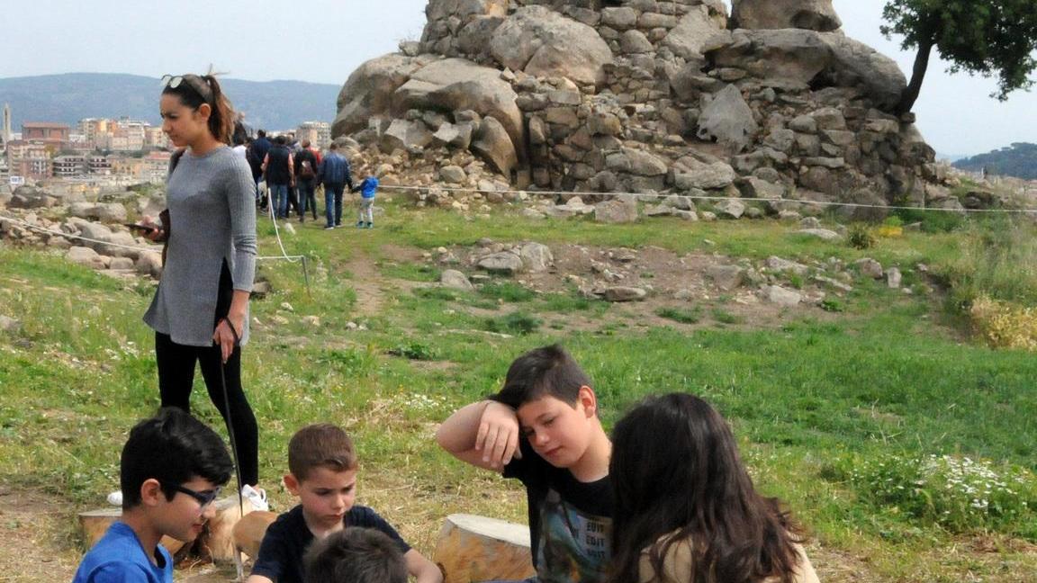 Il nuraghe di Tanca Manna spiegato ai bambini