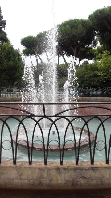 Dopo 2 anni è tornata a funzionare la fontana dell'orso al Parterre