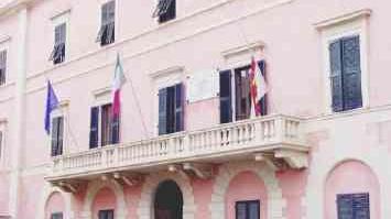Il palazzo del Comune a Portoferraio
