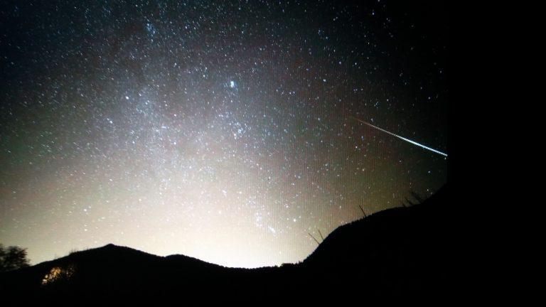 Foto di un bolide dal sito di Prisma: Prima Rete per la Sorveglianza sistematica di Meteore e Atmosfera