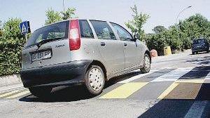 Dossi in arrivolungo le strade dove ci sono le scuole