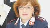 Mattanini, passata alla protezione civile, e il nuovo comandante Galeazzi