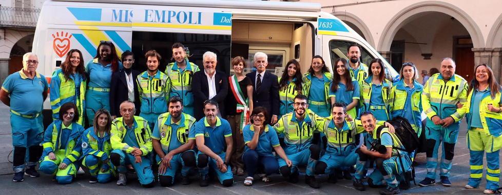 Misericordia, inaugurato l’ambulatorio mobile