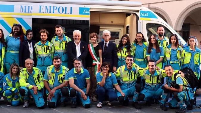 Misericordia, inaugurato l’ambulatorio mobile