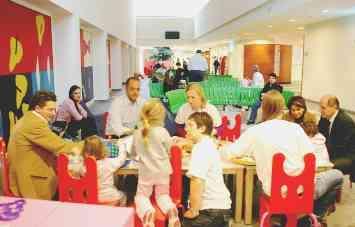 La sala giochi dell’ospedale pedatrico Meyer di Firenze