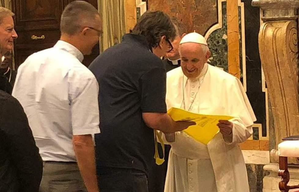 Migranti, don Biancalani incontra Papa Francesco 