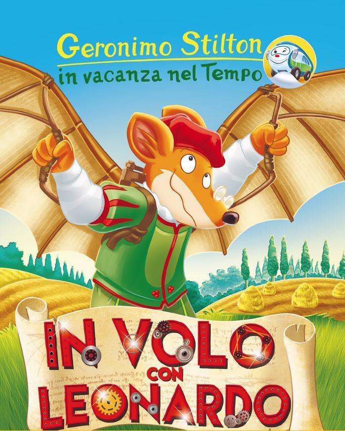 La copertina del libro dedicato a Leonardo 