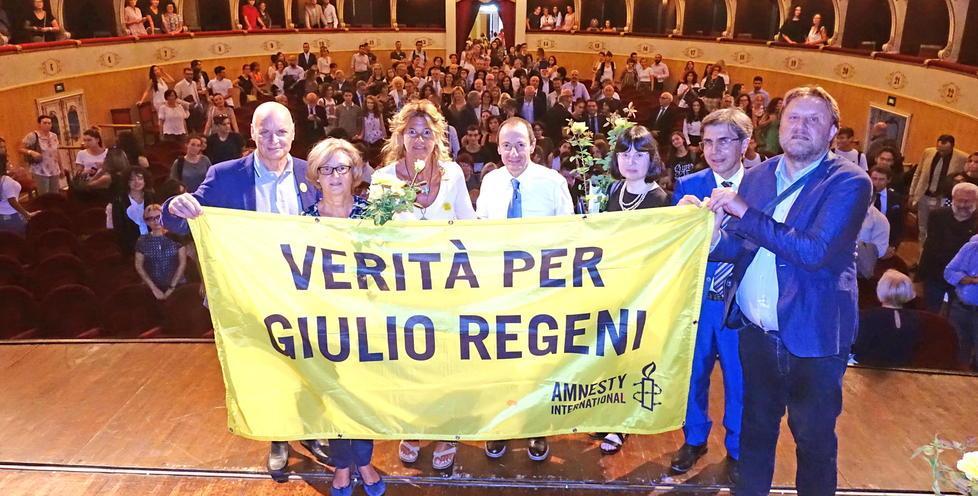 «Verità per Giulio è sinonimo di rispetto dei diritti umani» 