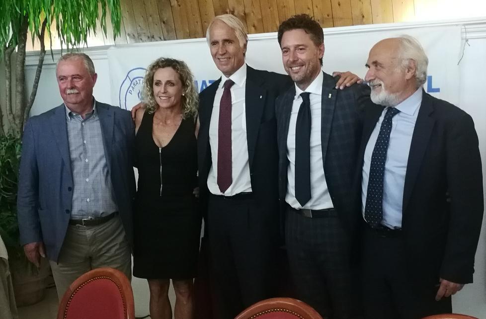 Malagò, Giomi e Sensini I big del Coni in Maremma