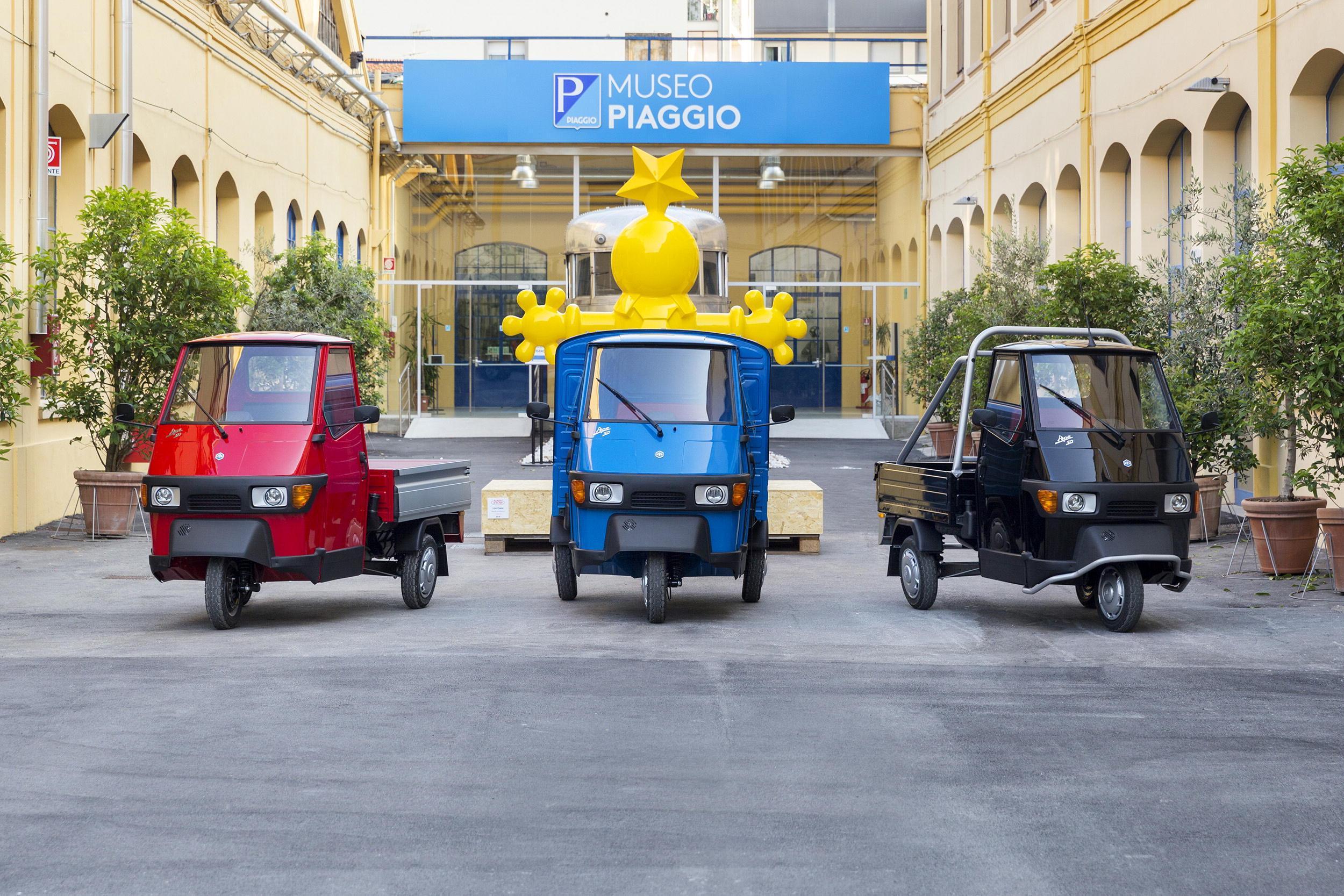 Piaggio, l'Ape festeggia settant'anni