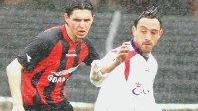<strong>Diego Vannucci</strong> ingaggia un duello con Ribecco nella partita disputata nella scorsa stagione a Montevarchi