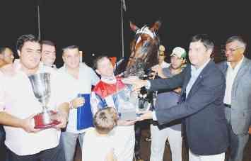 La premiazione del Gran premio Terme