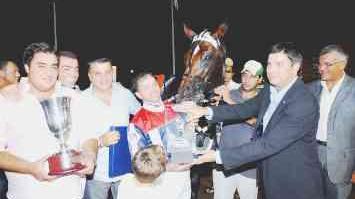La premiazione del Gran premio Terme