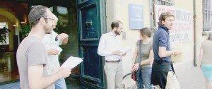 Una recente protesta dei ricercatori precari dell’ateneo pisano