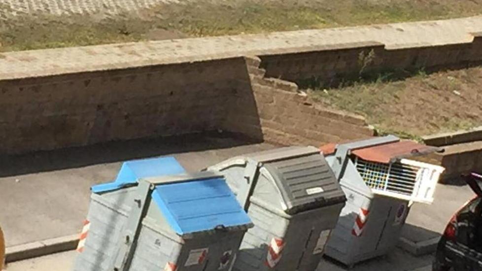 Nel cassonetto di tutto e di giorno