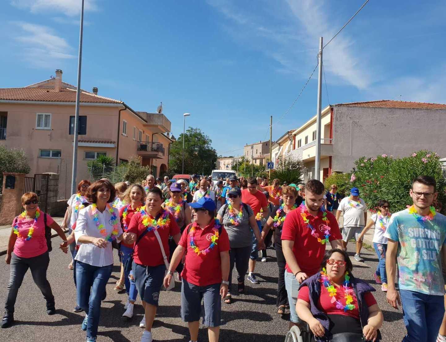 Marcia del sorriso, l’euforia dei disabili 