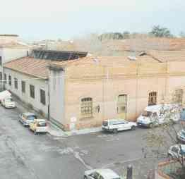 Una veduta dall’alto dell’area che opsita le ex officine Cantini dismesse da vent’anni