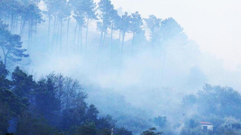 Aree abbandonate, estati lunghe e secche quella storica fragilità del Monte Pisano