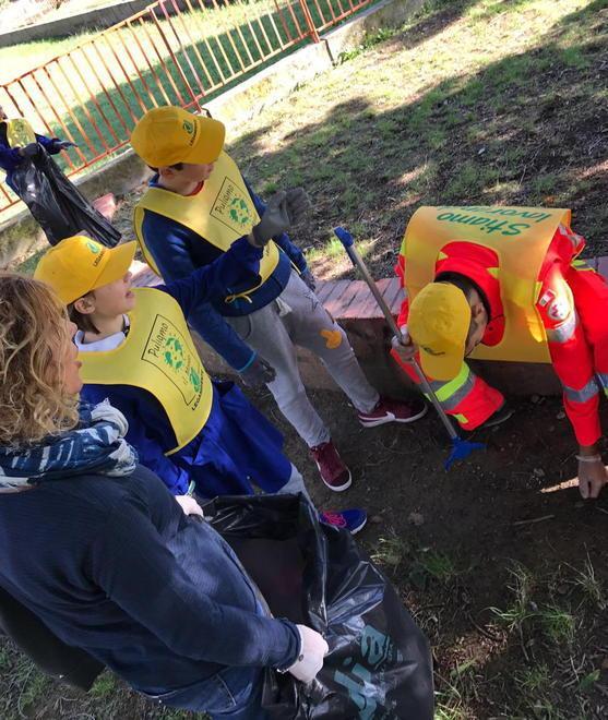 Scuola Marconi in campo per Puliamo il mondo