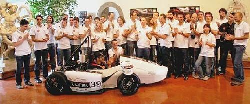 La monoposto costruita nell’ateneo pisano